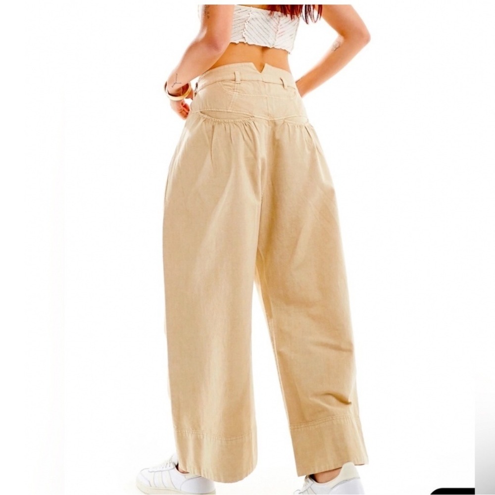 Free People Sweet Talk Chino Pants black size 8 - Picture 7 of 12